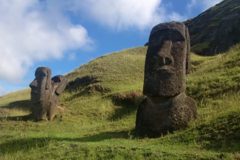 moai isola di pasqua cile