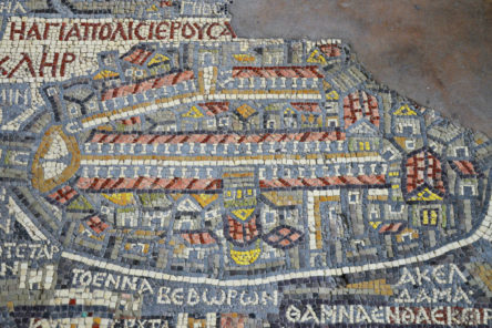 La mappa di Madaba: un insolito tour di Gerusalemme