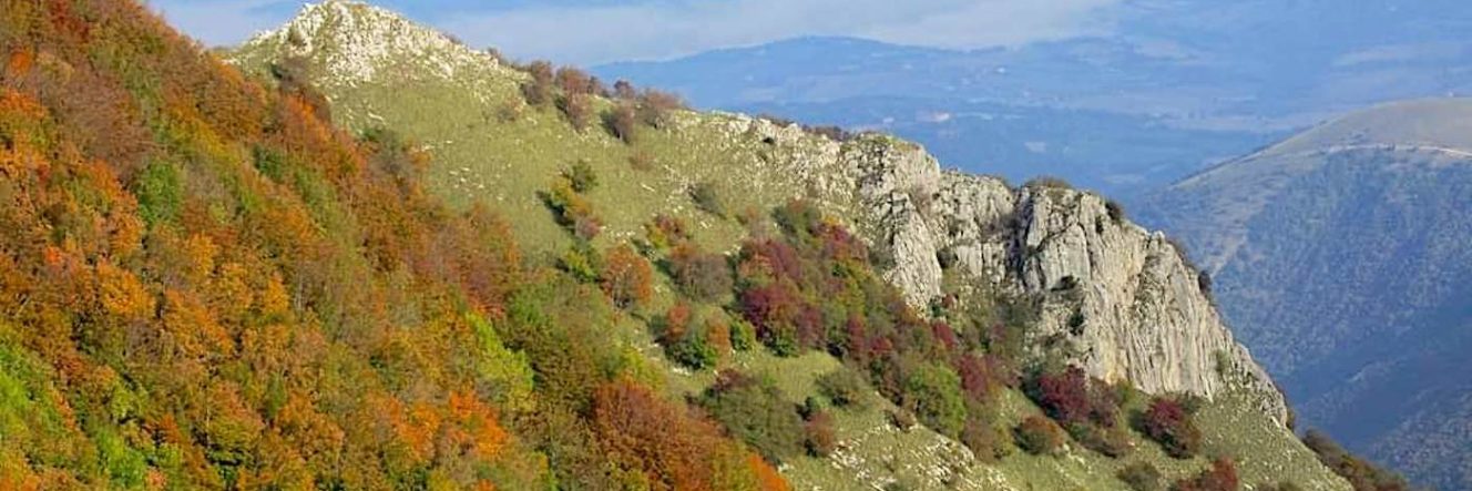 AUTUNNO MARCHIGIANO tra boschi colorati, un antico monastero e una grande montagna (Monte Catria – PU)