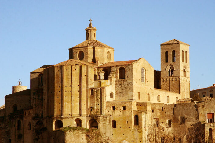 L'abside della cattedrale di Irsina