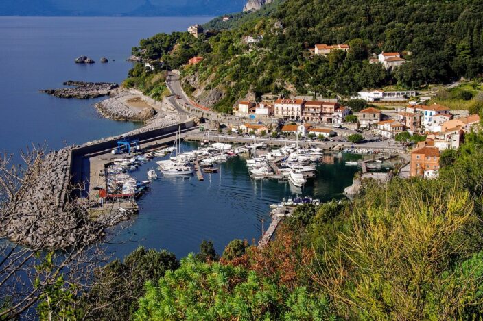 Il porto turistico di Maratea