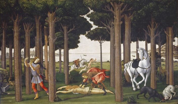 Botticelli Nastagio degli Onesti