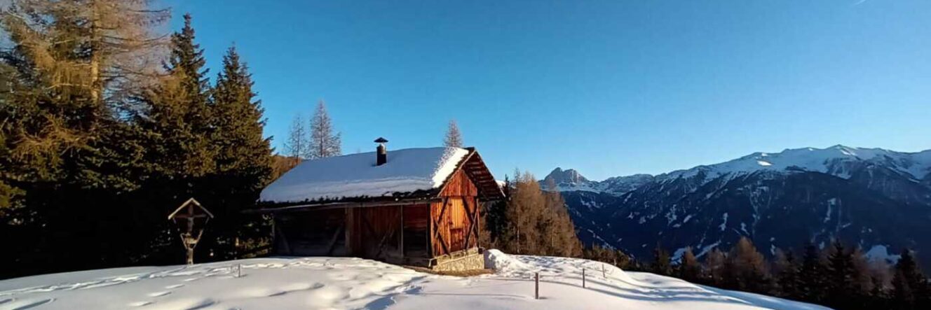 Trekking invernale sull’altopiano del Luson (Dolomiti-Sudtirolo, BZ)