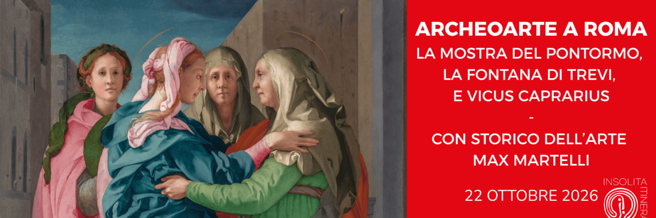 ArcheoArte a Roma: la mostra &ldquo;Pontormo&rdquo; alle Scuderie del Quirinale e Vicus Caprarius con Max Martelli